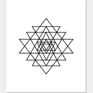 Sri Yantra Posters and Art